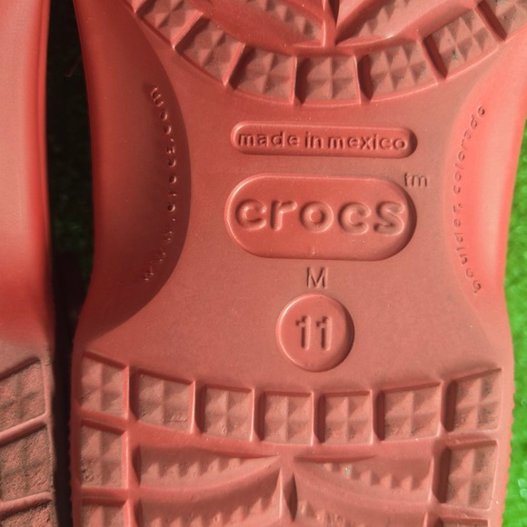 Crocs Adult Baya Clogs Pepper Red sz 11 Men's - Picture 8 of 8